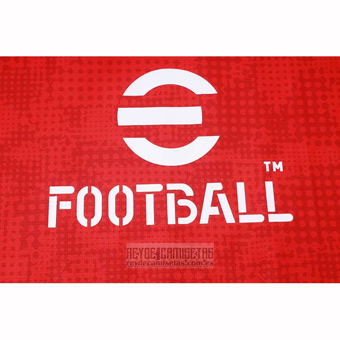 Chandal del AC Milan Manga Corta 2025-2026 Rojo - Pantalon Corto